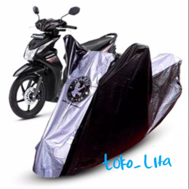 Cover Motor Urban Standard buat motor scoopy,beat,mio,vespa dan sejenisnya/motor bebek matic