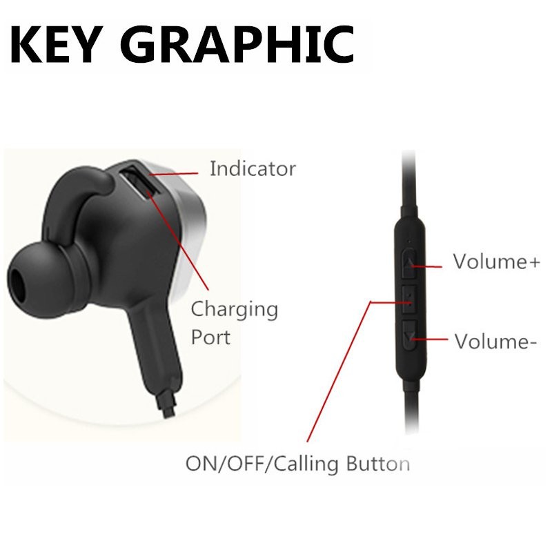 Remax Bluetooth 4.2 RM - S2 Sport Magnet Headset / Earphone Original