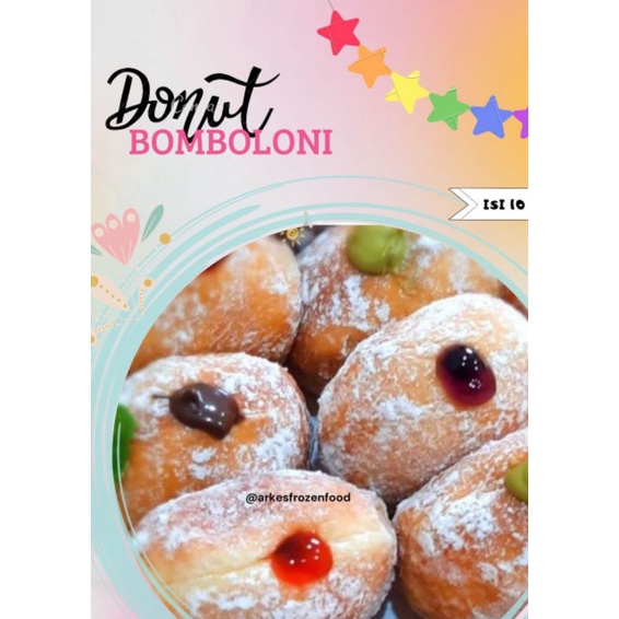 

Donat bomboloni frozen BEST SELLERR !!!!