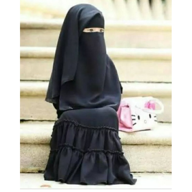 GAMIS SET HIJAB + NIQAB YAMAN