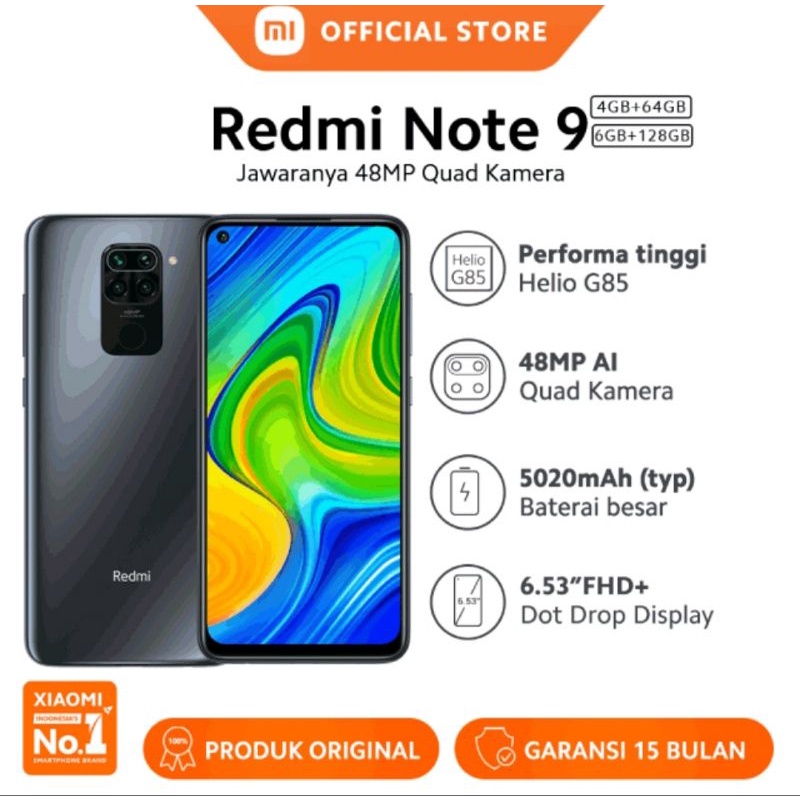 Redmi Note 9 black