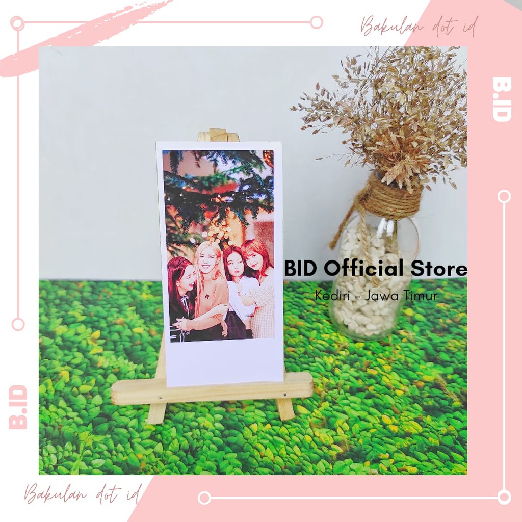 

Custom Polaroid Kpop Kertas Foto BTS Blackpink Exo Twice Photocard - 5cm x 8cm