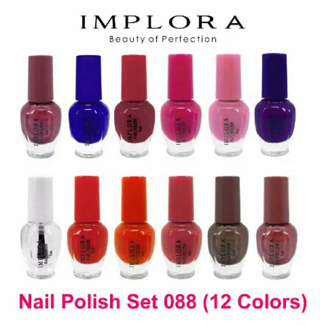 IMPLORA NAIL POLISH ECER 1pcs / KUTEK IMPLORA