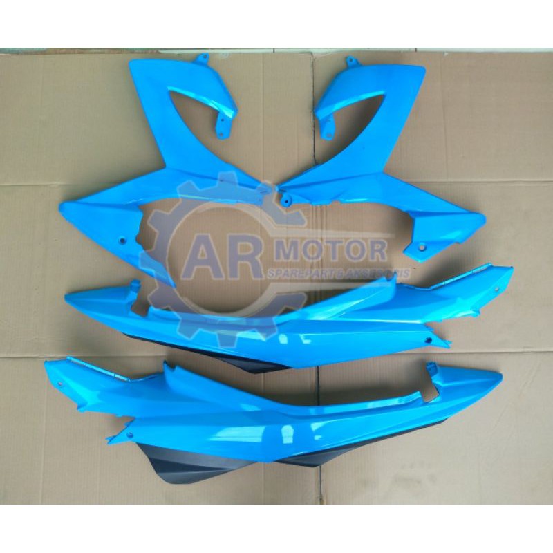 SAYAP DAN BODY BELAKANG SATRIA FU FACELIFT / FU FL 2013 - 2015 BIRU MUDA