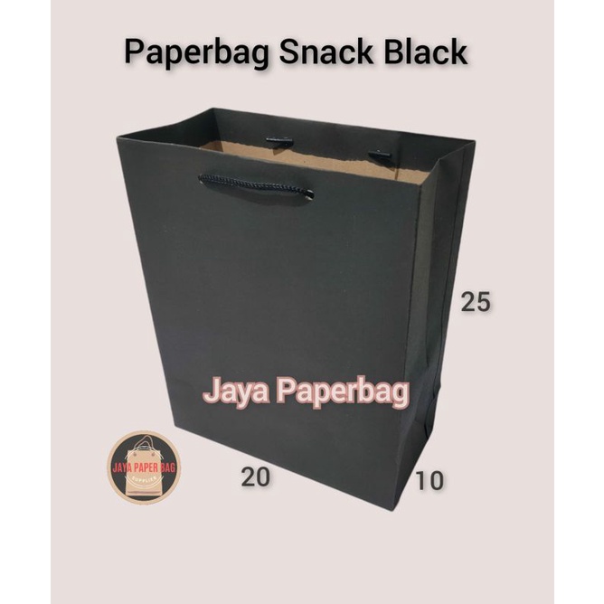 

Paperbag Snack Black Series (20×10×25)