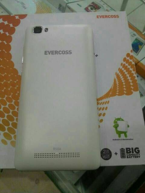 Evercoss R50a Ram 2 16gb Android Layar 5 Inch Big Battery 4350mah Garansi Resmi Shopee Indonesia