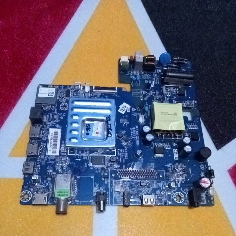 MB MAINBOARD SENSOR TCON SENSOR TCON TV REALME 43 IN
