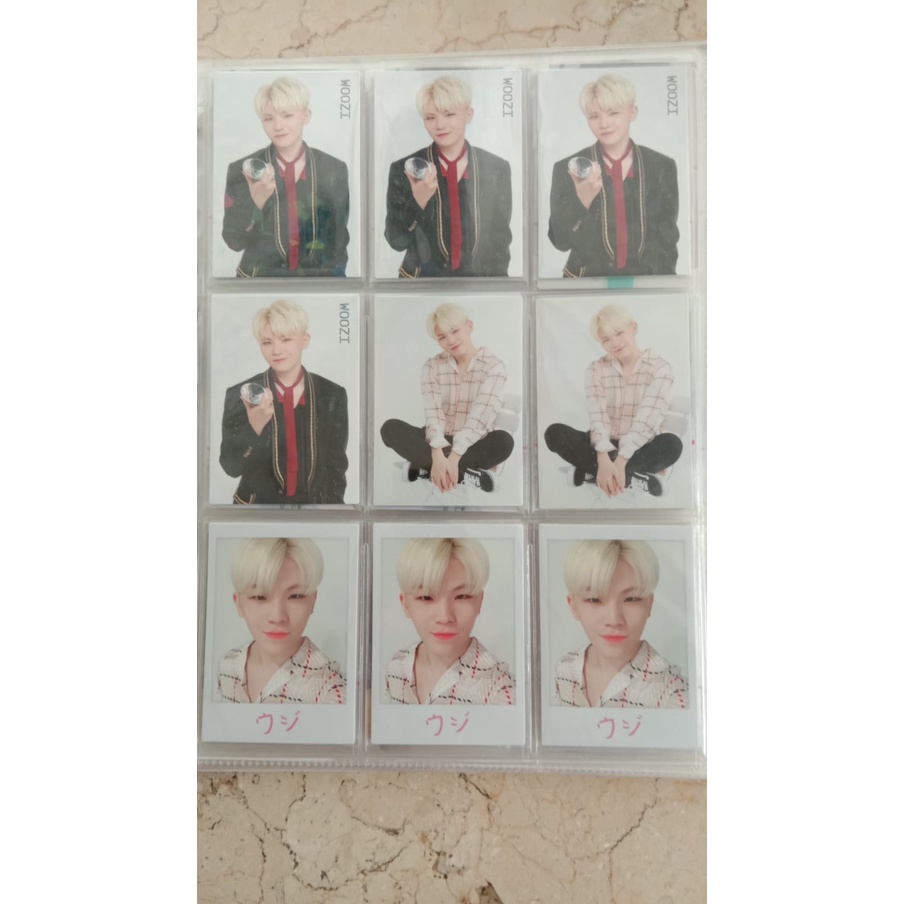 WOOZI TRADING CARD IDEAL CUT