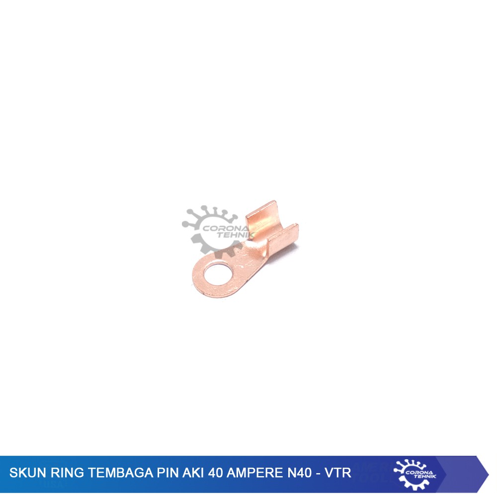 N40 - VTR - Skun Ring Tembaga Pin Aki 40 Ampere