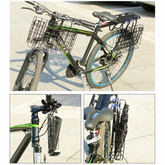 KERANJANG LIPAT SEPEDA GUNUNG ETC/KERANJANG GANTUNG ANEKA JENIS SEPEDA