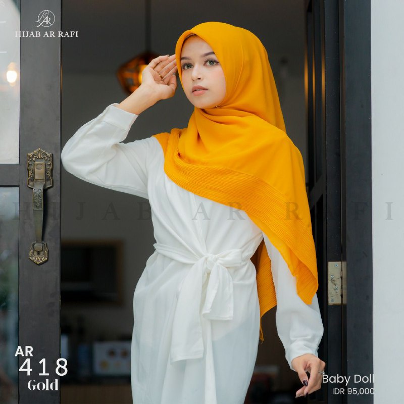 [COD]READY STOCK HIJAB ARRAFI AR 418 | HIJAB SQUARE | HIJAB SEGI EMPAT | HIJAB SEGIEMPAT ARRAFI | HI