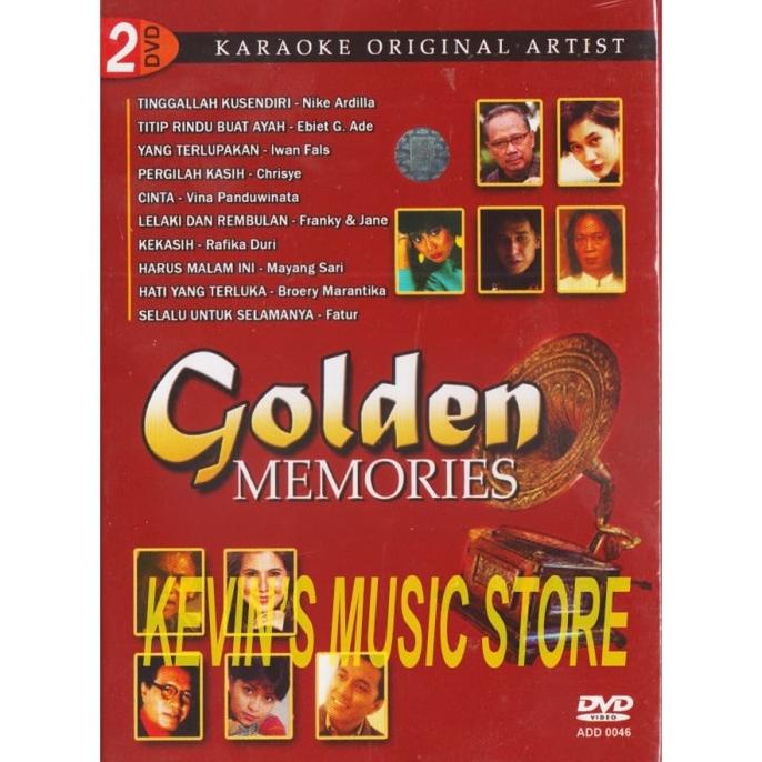 DVD KARAOKE ORIGINAL POP INDONESIA -KOLEKSI LAGU GOLDEN MEMORY - ISI 2 Termurah