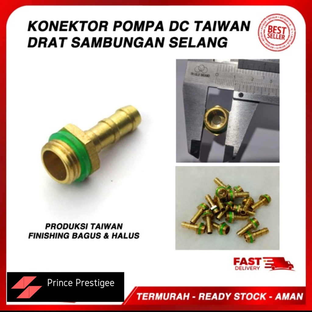 Nepel Sprayer Sanchin Sancin Male Sambungan Selang Konektor Drat Steam