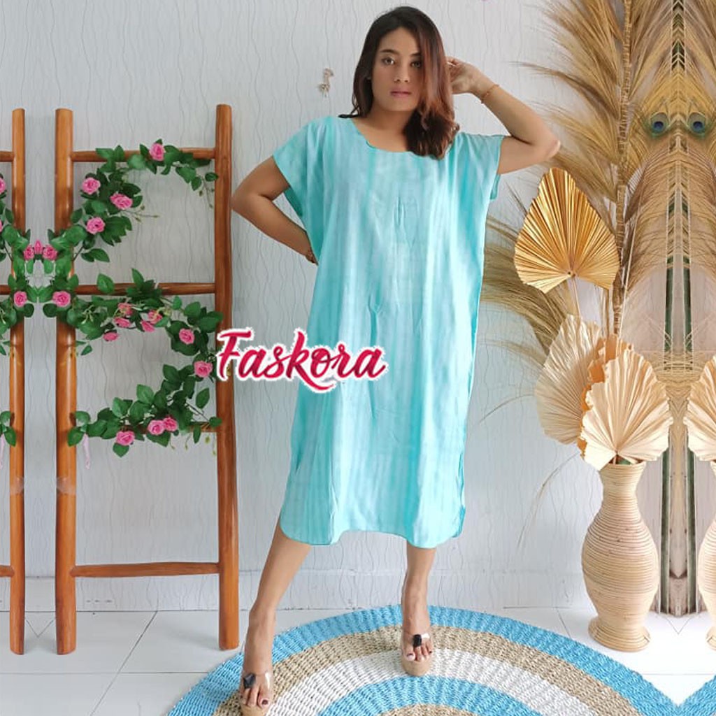 Dress Tie dye Bambu / Dress Bali Jumbo / Dress Wanita Casual Dress Tie dye Bambu XXL ld 120cm