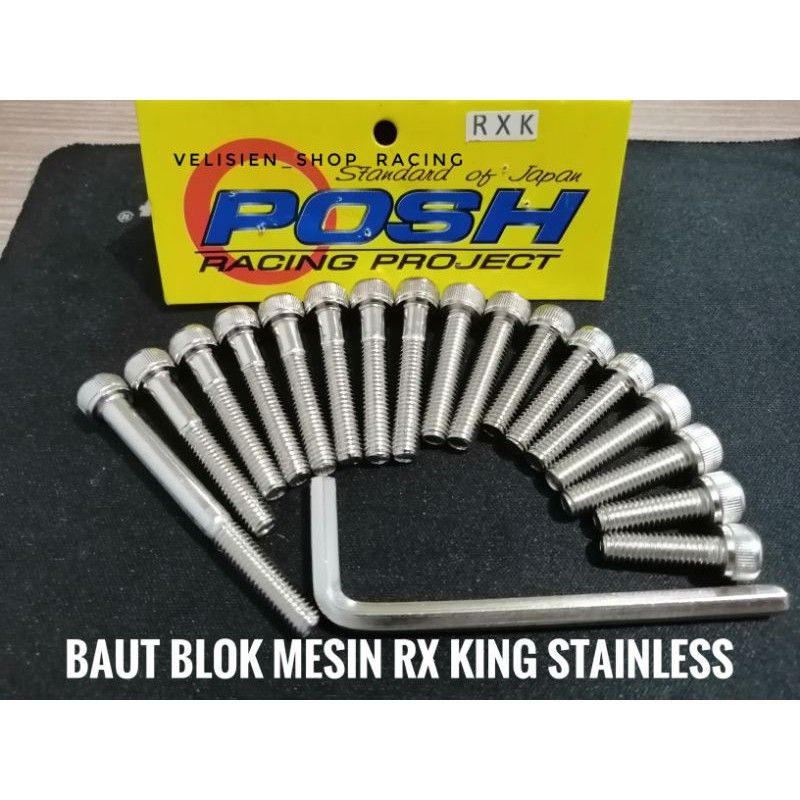 Baut L Blok Kiri kanan Magnet Kopling Rx King RXK