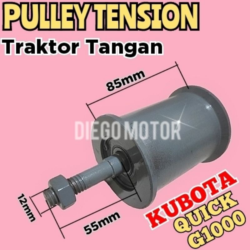 G1000 Pulley tension pulley poli angkat traktor tangan Kubota