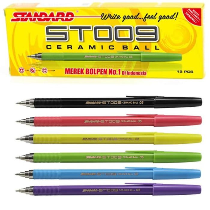 

BULPEN STANDART ST009 CERAMIC BALL 0.5 HITAM