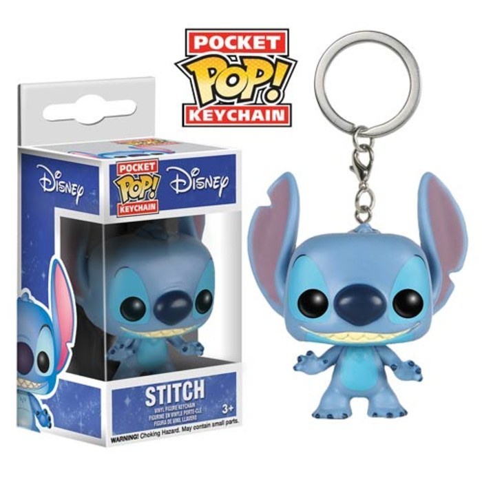 POCKET POP KEYCHAIN DISNEY STITCH FUNKO KEYCHAIN