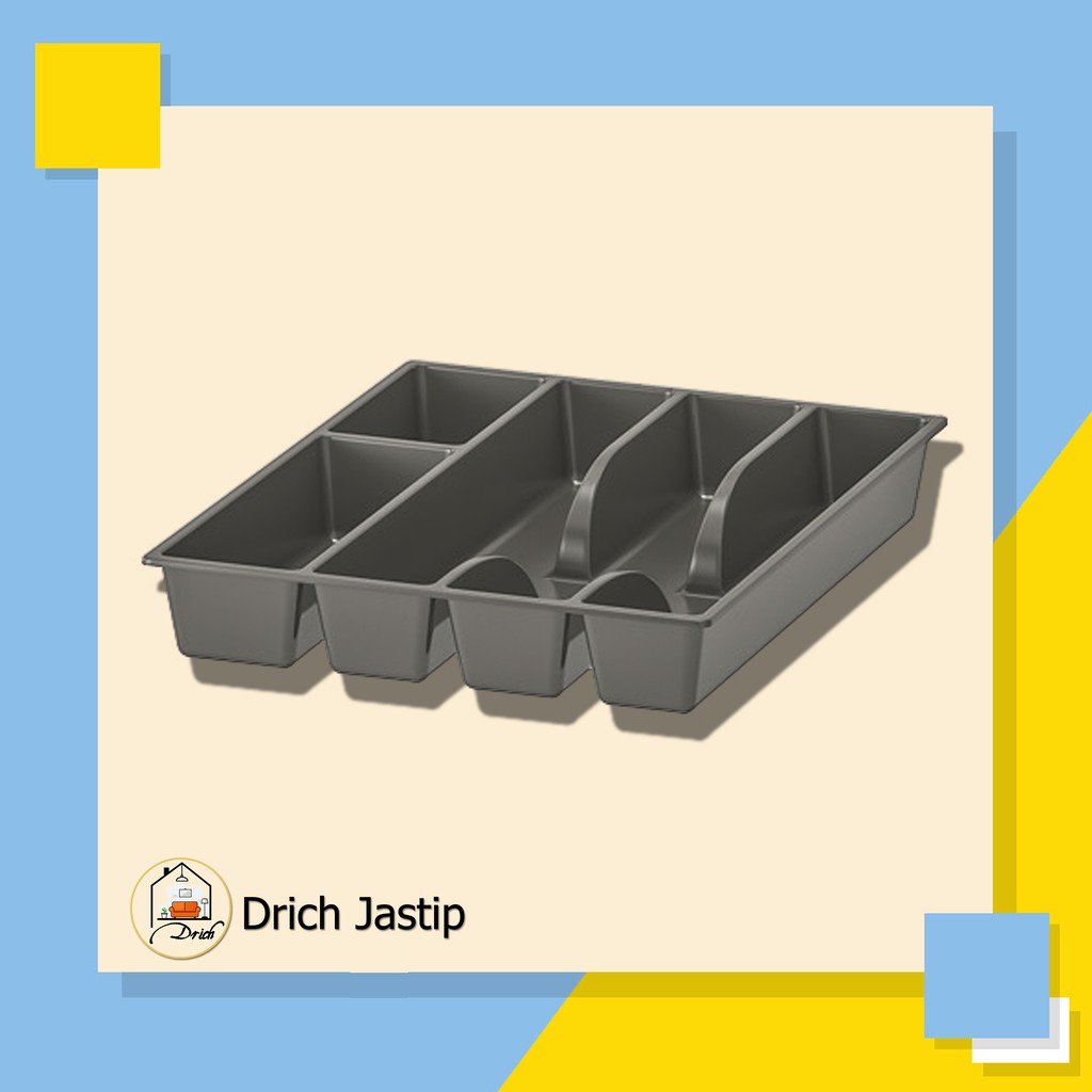 SMACKER - Cutlery tray, grey