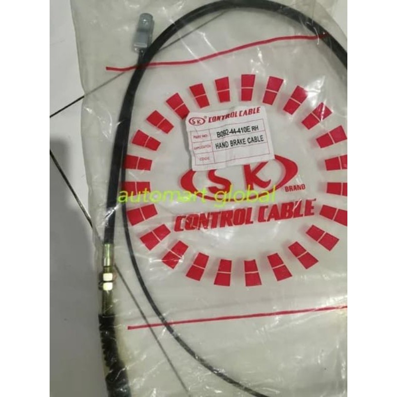 kabel rem tangan belakang ford laser 1300cc tromol