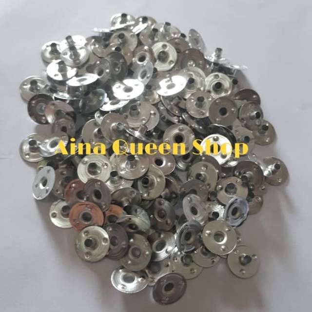 200pcs TAB DUDUKAN SUMBU LILIN KATUN / DUDUKAN SUMBU LILIN