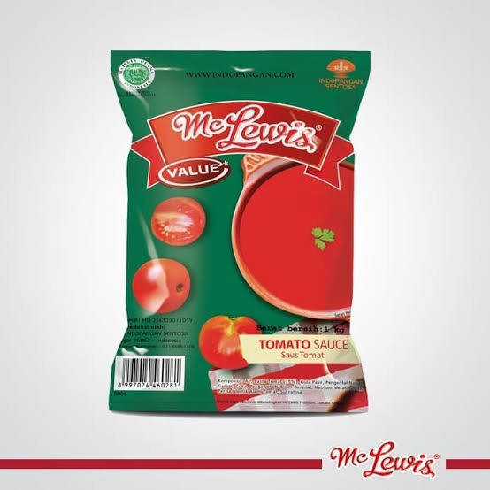 

MC LEWIS TOMATO SAUCE - SAUS TOMAT 1 KG