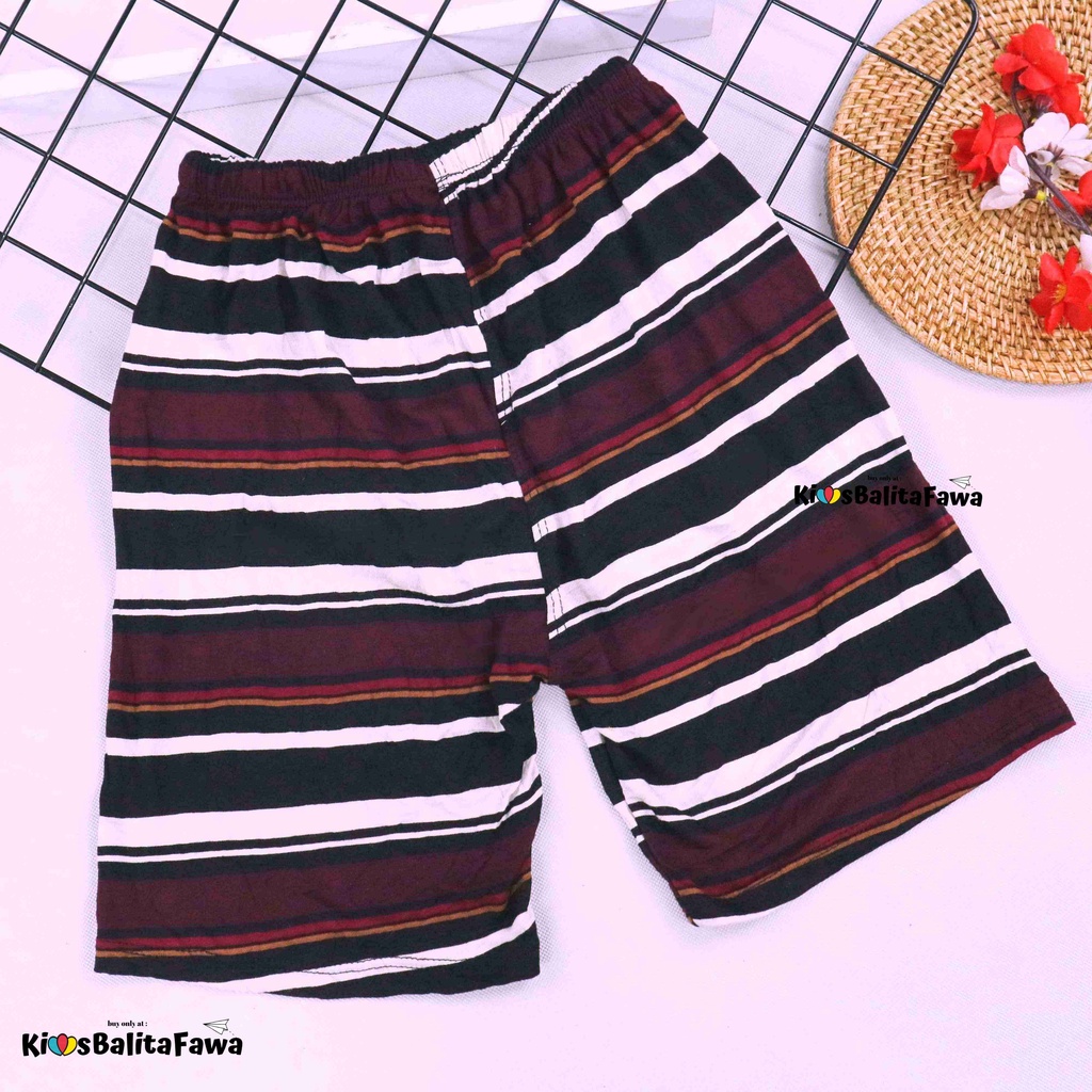 Celana Short MOTIF uk anak TK 3-5 th / Ketat Anak Dalaman Balita Pendek Dalam Legging Bawahan Murah