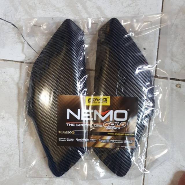 Cover body nmax lama NEMO | tutup pijakan Nmax karbon Nemo