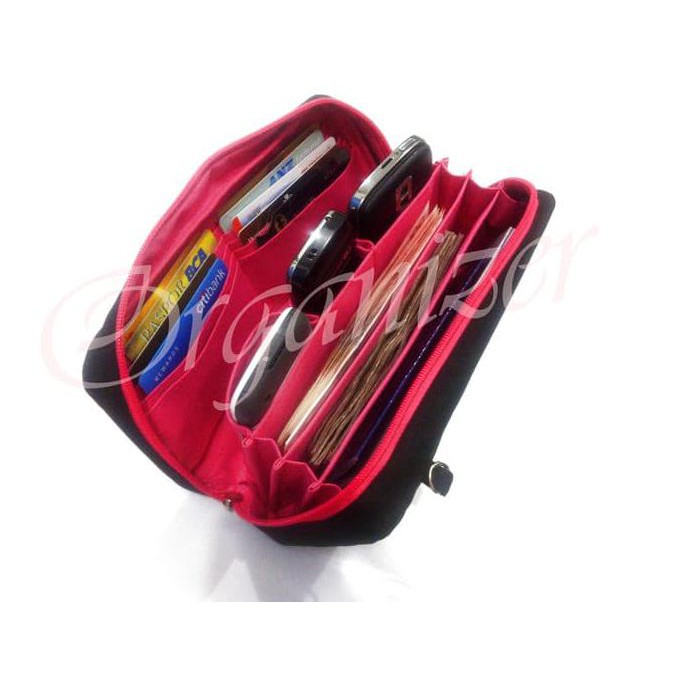 {New Product} Tempat Penyimpanan Hp Kartu Atm Tas Dompet Unik Multifungsi Serbaguna