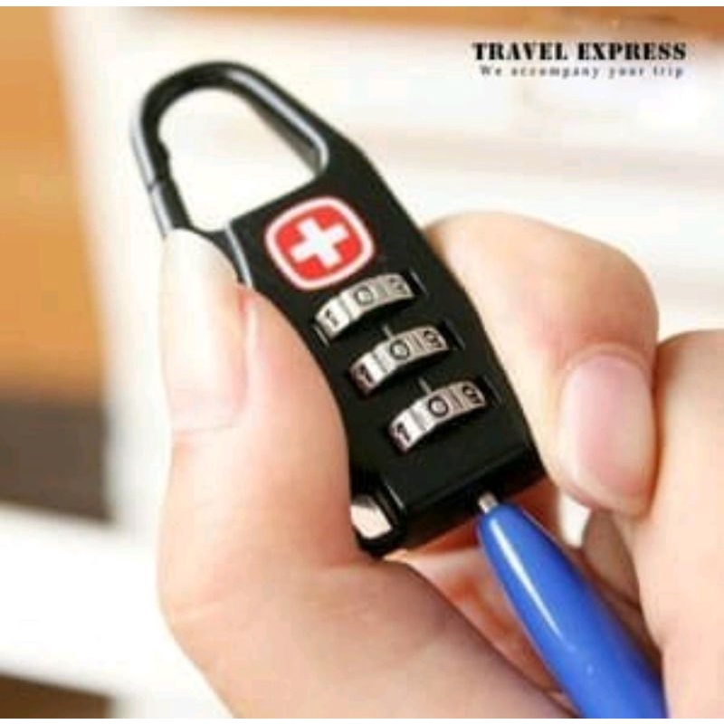 US279 Gembok Traveling Mini / Padlock Password By Toko Haji Usman