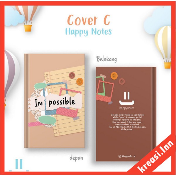 

TERBARU!! Buku Agenda Happy Notes 2021