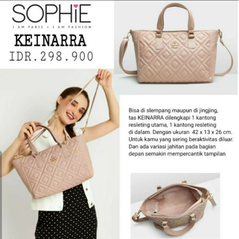 TAS KEINARRA SOPHIE PARIS MARTIN TAS KERJA TAS BESAR