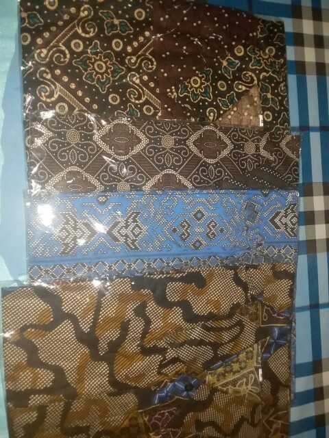 Bswart Batik Hrb026 Kenongo Hem Pendek Padi Pekalongan M L Xl Batik Pria Murah Modern Grosir