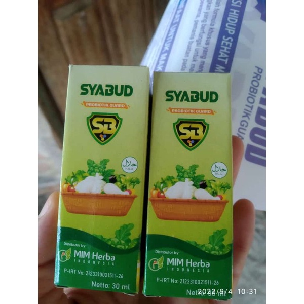 

Syabud prebiotik