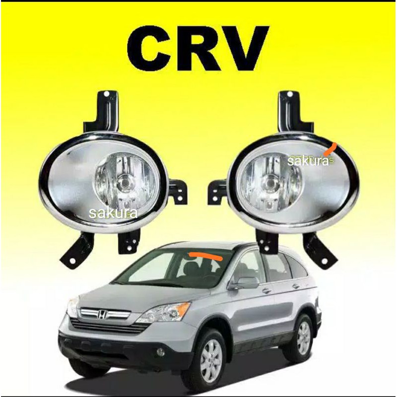 foglamp lampu bemper CRV 2007-2009