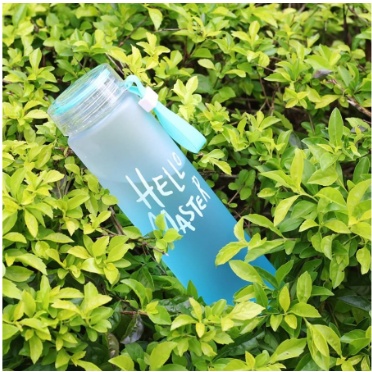 BOTOL MINUM KACA HELLO MASTER GRADIENT GLASS BOTTLE 3SS5