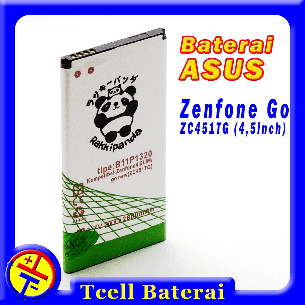 Baterai Asus Zenfone Go 4 5 Inch Zc451tg Z00sd B11p1320 Rakkipanda Shopee Indonesia