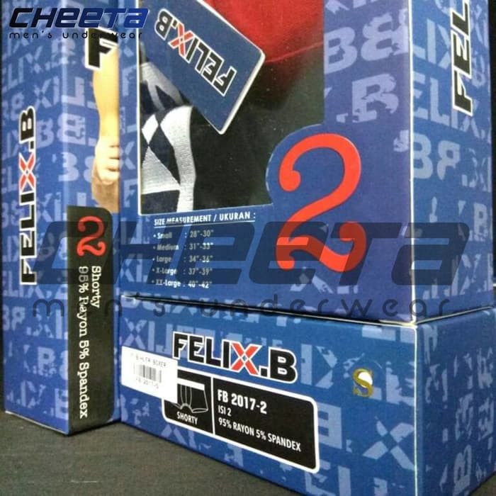 CELANA BOXER FELIX BUHLER 2017 ISI 2