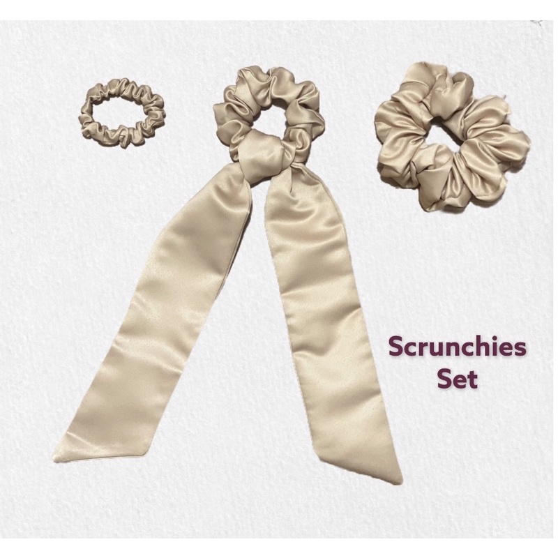 Fawn’G Handmade - Scrunchies Set | 3 Styles Scrunchie