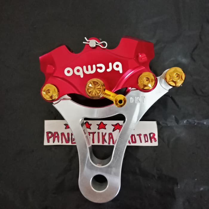 Dijual KALIPER BREMBO 2 PISTON BELAKANG NINJA-VIXION-CBR-XABRE-JUPITER-R15-R2 Murah