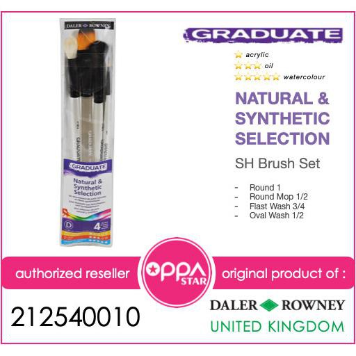 

Terbaru! Kuas Lukis Set High Quality Daler Rowney Graduate Brush Sh 212540010 Murah