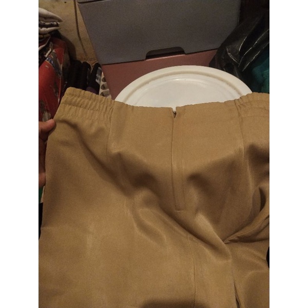 ROK PNS WARNA KHAKI BEKAS PAKAI