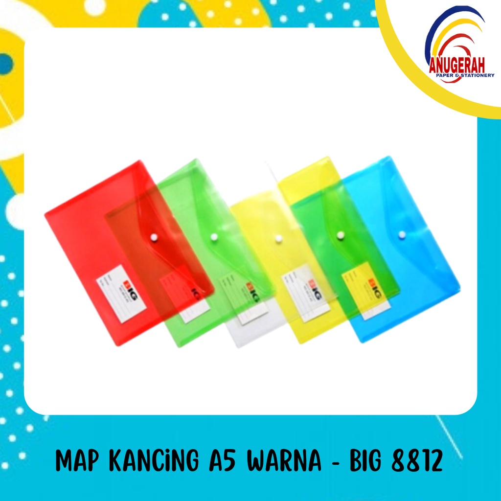 

MAP KANCING A5 WARNA - BIG 8812 (PCS)