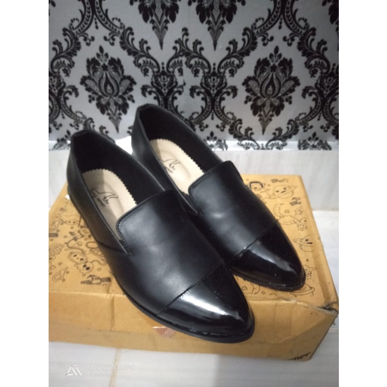 THE THINGS CORNER - ARMADELLA HEELS HITAM - SEPATU BARU