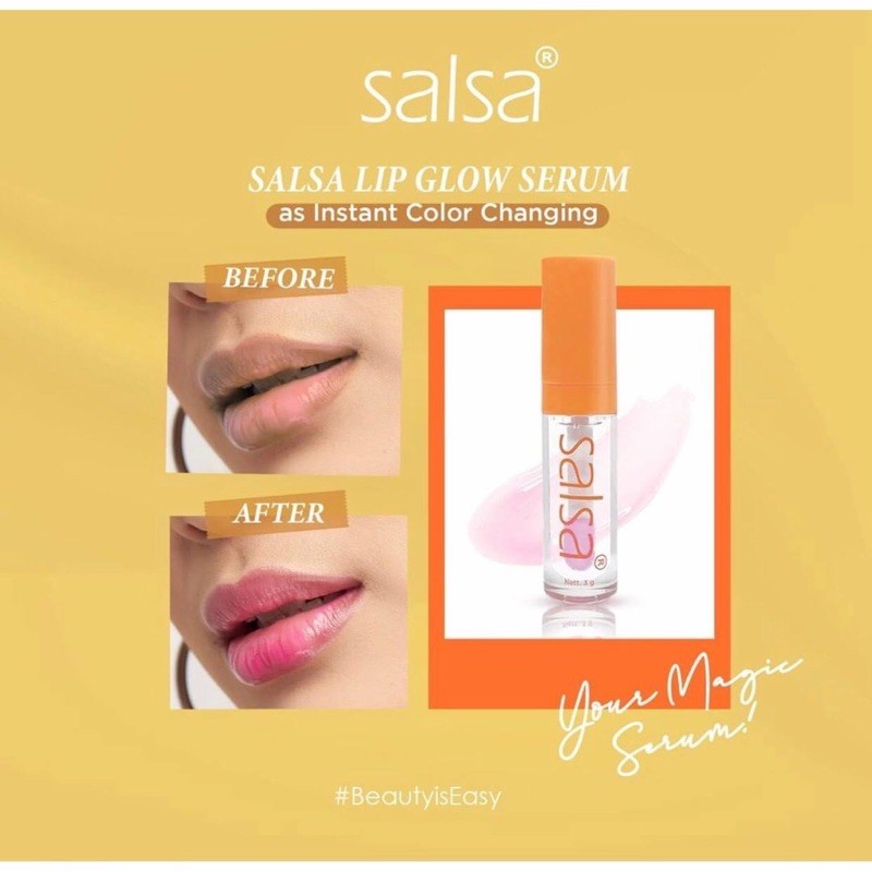 SALSA LIP GLOW / LIPGLOW SERUM/ SALSA TINTED LIP GLOW SERUM