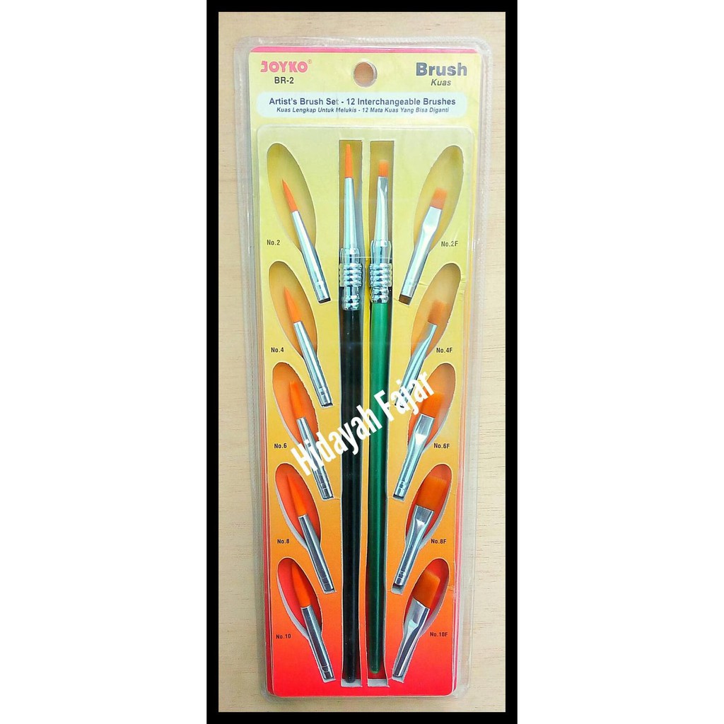 

PROMO KUAS LUKIS JOYKO BR-2 PERALATAN MELUKIS MURAH MERIAH