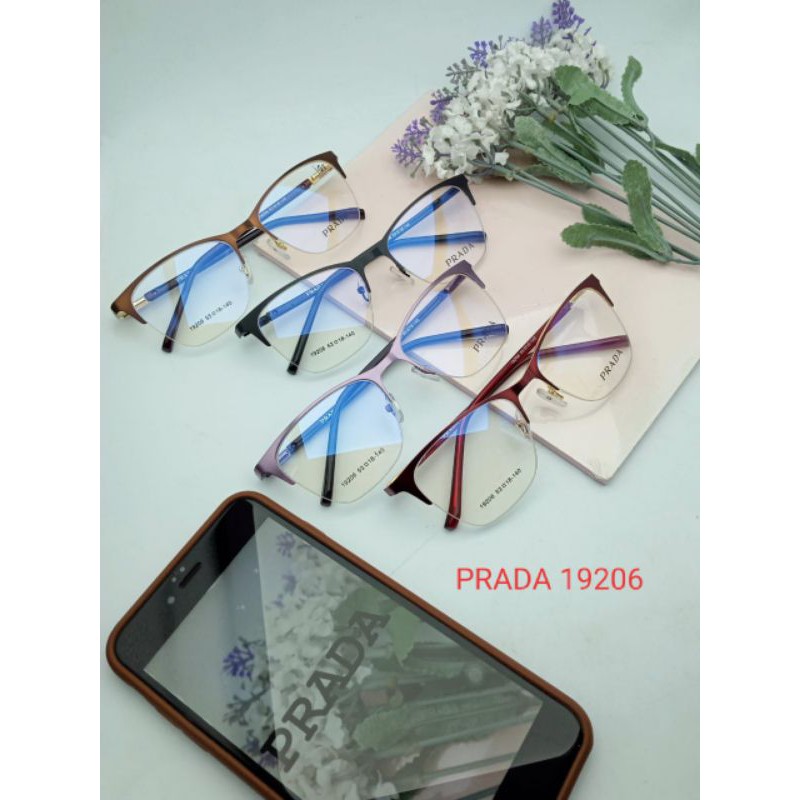 kacamata setengah bingkai minus/ kacamata photocromic/ kacamata murah