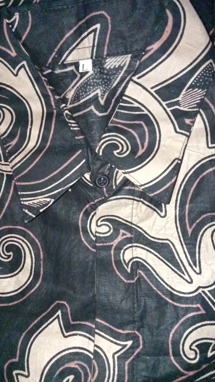 New Arrival Distro Batik Pria Bordir Sogan Hrb026 Batikaf Notoarto Batik Ipnu-ippnu Hem Pria Bel