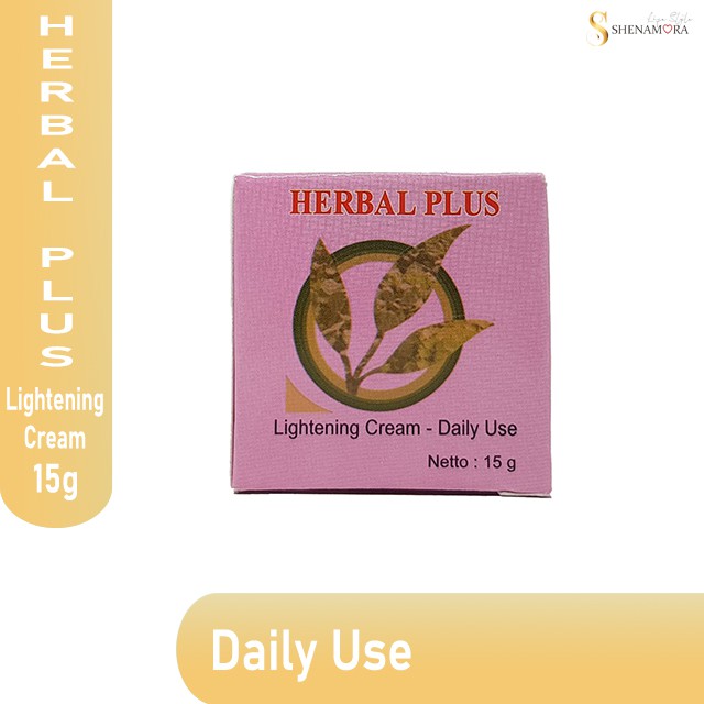 Herbal Plus Lightening Cream | Daily Use 15 Gram