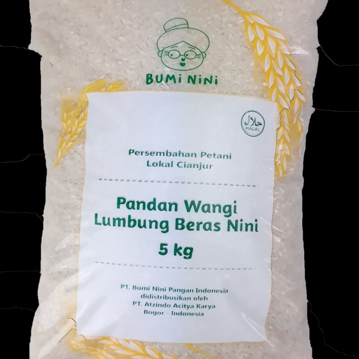 

978Eq0010W Beras Cianjur Pandan Wangi Nini W5Q40112
